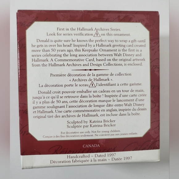 ❄️Hallmark Archives Series from 1997, 1998, 1999 Mickey Mouse Minnie Mouse - Picture 3 of 16